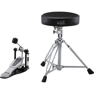 Roland DAP-3X Trommestol med kickpedal og trommestikker