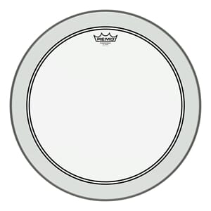Remo "Heads P3-1318-C2 Powerstroke 3 Clear 18" Basstr.skinn