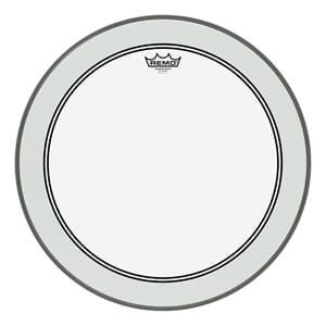 Remo "Heads P3-1322-C2 Powerstroke 3 Clear 22" Basstr.skinn
