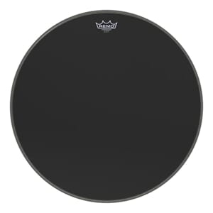 Remo BassPowerstroke® 3Ebony®22" 5" Black D - Frontskinn