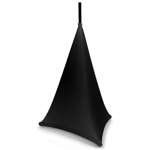 Beamz LSS07B Speaker stand cover black 70cm