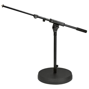 K&M 25960 Mikrofonstativ Lavt M/Rund Base