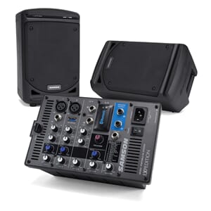 Samson XP300B, Portabelt lydsystem 6 kanaler