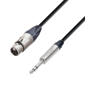 Musikktimen Balansert Jack - Xlr Hun  3 M - Neutrik Plugger
