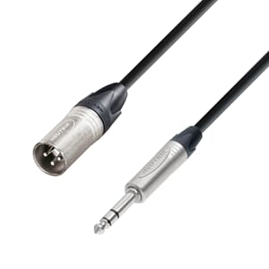 Adam Hall XLR M - Jack TRS 3 meter