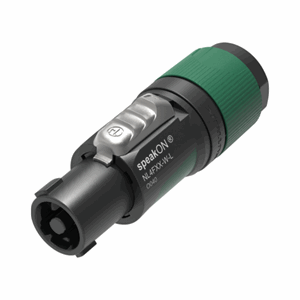 Neutrik NL4FXX-W-L Speakon plugg 4P Skru 10-16mm Hun