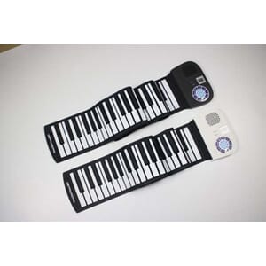 Musikktimen 25 Tangenter Oppladbart Roll Up Piano