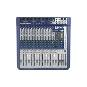 Soundcraft Signature 16 | 16-kanals mixer m FX, USB 2/2