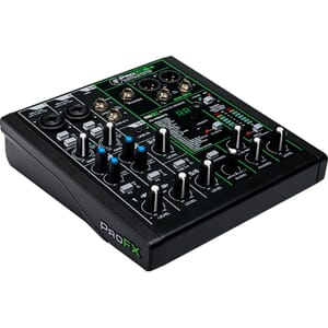 PROFX6V3 - 6 CHANNEL PROFESSIONAL EFFECTS MIXER WITH USB
