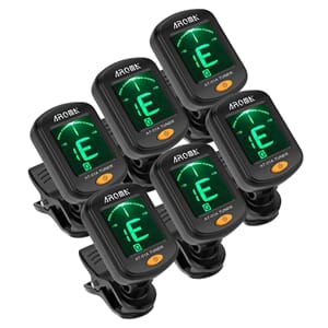 Aroma AT-01A Kromatisk Tuner - 6pack