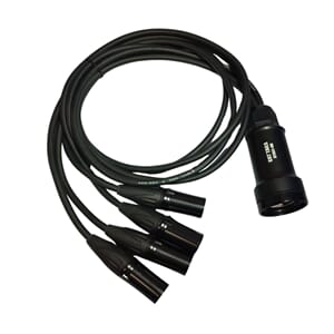 CATLink EtherCON til 4X XLR Male AES