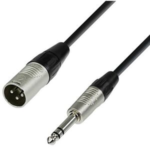 Adam Hall Balansert jack - Xlr Han - 3M