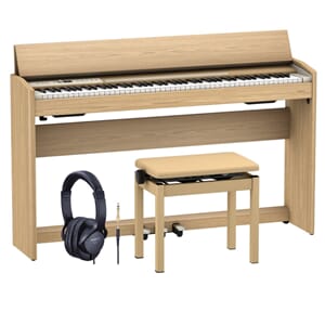 Roland F-701 LA Pakke i Eik med kun Roland produkter