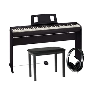 Roland FP-10 Pakke med møbelstativ, krakk og hodetelefoner