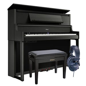 Roland LX-9 Pakke i Sort med kun Rolandprodukter