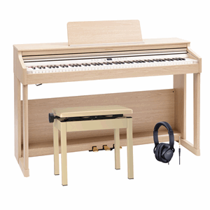 Roland RP-701 Pakke i Eik med Pianokrakk og Headsett