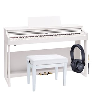 Roland RP-701 Pakke i Hvit med kun Roland produkter